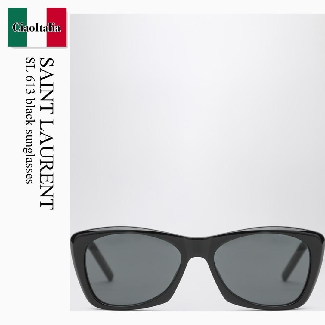 【数量限定・在庫限り・早い者勝ち！】 サンローラン / Saint Laurent Sl 613 Black Sunglasses / 758444 Y9956 / 758444 Y9956 1002 / 758444Y99561002 / サングラス