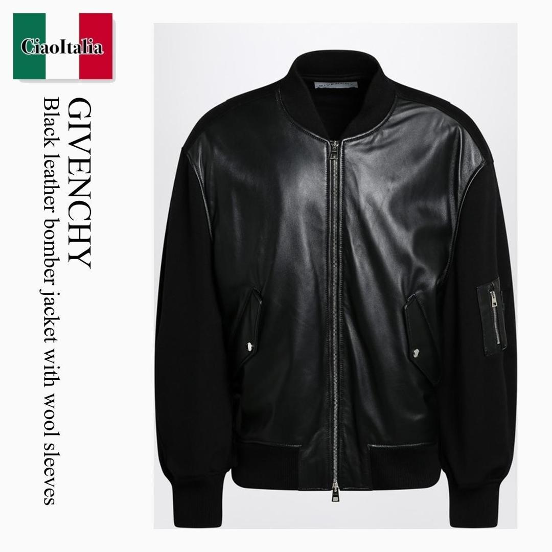 新品★GIVENCHY■ショート ボンバージャケット 黒 楽天市場】ボンバー ジャケット(ブランドジバンシィ)の通販
