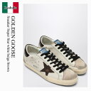 【数量限定・在庫限り・早い者勝ち!】 ゴールデングース / Golden Goose Sneaker Super Star White Beige Brown ...