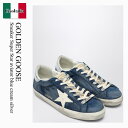 【数量限定・在庫限り・早い者勝ち!】 ゴールデングース / Golden Goose Sneaker Super Star Aviator Blue Cream...