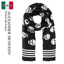 【数量限定・在庫限り・早い者勝ち!】 アレキサンダー・マックイーン / Alexander Mcqueen Printed Silk Foulard / 590...