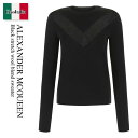 【数量限定・在庫限り・早い者勝ち!】 アレキサンダー・マックイーン / Alexander Mcqueen Black Stretch Wool Blend S...