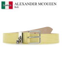 【数量限定・在庫限り・早い者勝ち!】 アレキサンダー・マックイーン / Alexander Mcqueen Belt / 687078 1HB0Y / 6870...