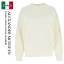 【数量限定・在庫限り・早い者勝ち!】 アレキサンダー・マックイーン / Alexander Mcqueen Cream Cotton Oversize Swea...