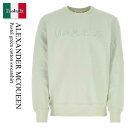 【数量限定・在庫限り・早い者勝ち!】 アレキサンダー・マックイーン / Alexander Mcqueen Pastel Green Cotton Sweats...