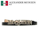 【数量限定・在庫限り・早い者勝ち!】 アレキサンダー・マックイーン / Alexander Mcqueen Belt / 747864 1AAO3 / 7478...