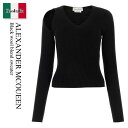 【数量限定・在庫限り・早い者勝ち!】 アレキサンダー・マックイーン / Alexander Mcqueen Black Wool Blend Sweater /...