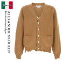 【数量限定・在庫限り・早い者勝ち!】 アレキサンダー・マックイーン / Alexander Mcqueen Biscuit Cotton Cardigan / ...
