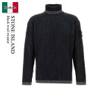 【数量限定・在庫限り・早い者勝ち!】 ストーンアイランド / Stone Island Black Wool Sweater / 8115551C1 / 811...