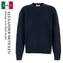 【数量限定・在庫限り・早い者勝ち!】 アレキサンダー・マックイーン / Alexander Mcqueen Melange Wool Blend Sweater...