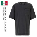 【数量限定・在庫限り・早い者勝ち!】 アレキサンダー・マックイーン / Alexander Mcqueen Two-Tone Cotton T-Shirt / ...
