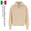 【数量限定・在庫限り・早い者勝ち!】 アレキサンダー・マックイーン / Alexander Mcqueen Sand Cashmere Sweater / 81...