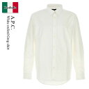 【数量限定・在庫限り・早い者勝ち!】 A.P.C. / A.P.C. White Oxford Greg Shirt / COECK H12499 / COEC...