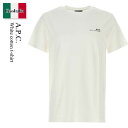 【数量限定・在庫限り・早い者勝ち!】 A.P.C. / A.P.C. White Cotton T-Shirt / COHBO M26404 / COHBO M...