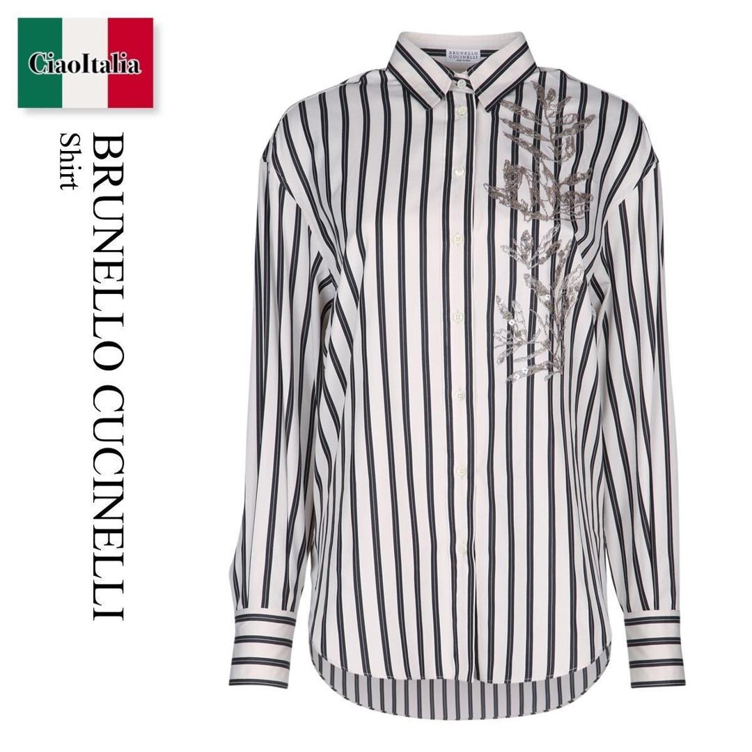 ڿ̸ꡦ߸˸¤ꡦᤤԾ ֥ͥͥ / Brunello Cucinelli Shirt / MH765RJ616 / ...