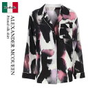 【数量限定・在庫限り・早い者勝ち!】 アレキサンダー・マックイーン / Alexander Mcqueen Printed Silk Shirt / 68550...