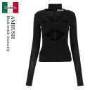 【数量限定・在庫限り・早い者勝ち!】 アンブッシュ / Ambush Black Stretch Viscose Top / BWAD043S23JER001 ...
