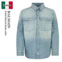 【数量限定・在庫限り・早い者勝ち!】 バルマン / Balmain Embroidered Denim Shirt / CH1HC088DD27 / CH1HC...