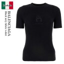 【数量限定・在庫限り・早い者勝ち!】 バレンシアガ / Balenciaga Black Terry Fabric T-Shirt / 796127 T3330...