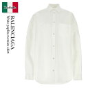 【数量限定・在庫限り・早い者勝ち!】 バレンシアガ / Balenciaga White Poplin Oversize Shirt / 794462 TQM3...