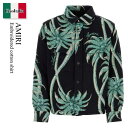 【数量限定・在庫限り・早い者勝ち!】 アミリ / Amiri Embroidered Cotton Shirt / AMTAOS1 / AMTAOS1 002 ...