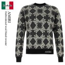 【数量限定・在庫限り・早い者勝ち!】 アミリ / Amiri Embroidered Wool Blend Sweater / AMKNCW1 / AMKNCW...