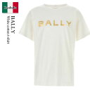 【数量限定・在庫限り・早い者勝ち!】 バリー / Bally White Cotton T-Shirt / MJE04TCO018 / MJE04TCO018 ...