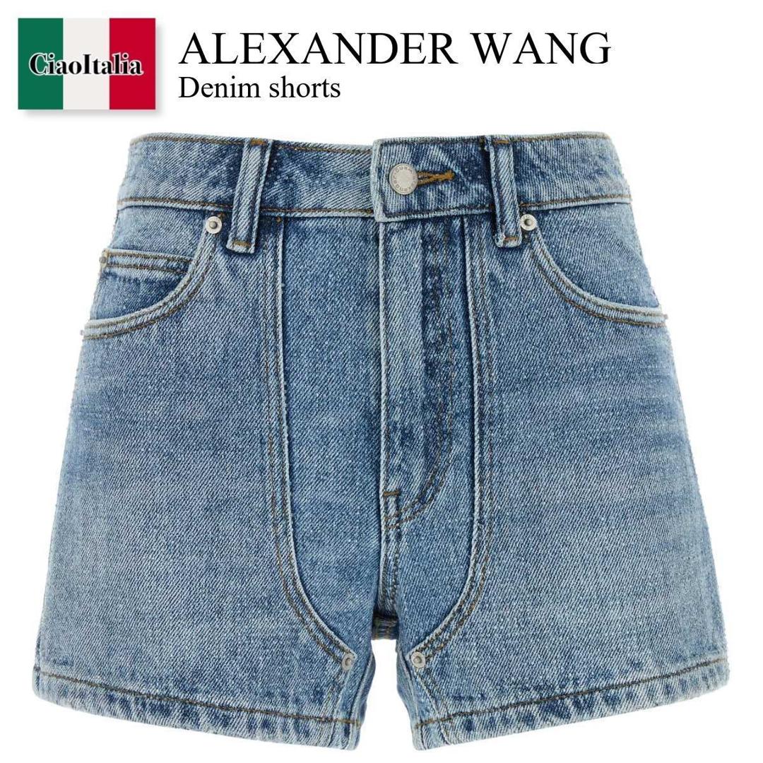 【数量限定・在庫限り・早い者勝ち!】 アレキサンダーワン / Alexander Wang Denim Shorts / 1WC1254609 / 1WC1254609 407A / 1WC1254609407A / ショートパンツ