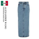 【数量限定・在庫限り・早い者勝ち!】 アレキサンダーワン / Alexander Wang Embellished Denim Skirt / 1WC12556...