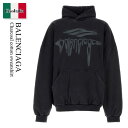 【数量限定・在庫限り・早い者勝ち!】 バレンシアガ / Balenciaga Charcoal Cotton Sweatshirt / 803265 TRVS9...
