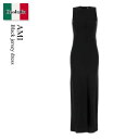 【数量限定・在庫限り・早い者勝ち!】 アミアレクサンドルマテュッシ / Ami Black Jersey Dress / FDR366AC0014 / FDR3...