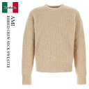 【数量限定・在庫限り・早い者勝ち!】 アミアレクサンドルマテュッシ / Ami Ribbed Crew Neck Sweater / UKS031KN0054 ...