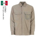 【数量限定・在庫限り・早い者勝ち!】 エトロ / Etro Dove Grey Suede Shirt / 1L979 7906 / 1L979 7906 00...
