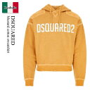 【数量限定・在庫限り・早い者勝ち!】 ディースクエアード / Dsquared Mustard Cotton Sweatshirt / S74GU0736 S2...