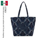 【数量限定・在庫限り・早い者勝ち!】 エトロ / かばん / カバン / Etro Embroidered Canvas Medium Soft Trotter...