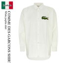 【数量限定・在庫限り・早い者勝ち!】 コムデギャルソン / Comme Des Garcons Shirt White Poplin Shirt / FLB00...