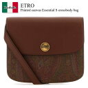 【数量限定・在庫限り・早い者勝ち!】 エトロ / かばん / カバン / Etro Printed Canvas Essential S Crossbody B...