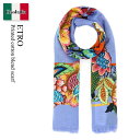 【数量限定・在庫限り・早い者勝ち!】 エトロ / Etro Printed Cotton Blend Scarf / WAYA0 001AV246 / WAYA...