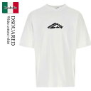 【数量限定・在庫限り・早い者勝ち!】 ディースクエアード / Dsquared White Cotton T-Shirt / S79GC0096 D20033 ...