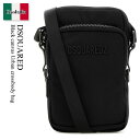 【数量限定・在庫限り・早い者勝ち!】 ディースクエアード / かばん / カバン / Dsquared Black Canvas Urban Crossbody Bag / CBM004816 806815 / CBM004816 806815 2124 / CBM004816806815 / CBM004816806815 2124 / CBM0048168068152124 / ショルダーバッグ