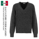 【数量限定・在庫限り・早い者勝ち!】 フェラガモ / Salvatore Ferragamo Charcoal Stretch Alpaca Blend Swe...