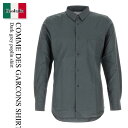 【数量限定・在庫限り・早い者勝ち!】 コムデギャルソン / Comme Des Garcons Shirt Dark Grey Poplin Shirt / F...