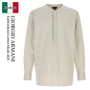 【数量限定・在庫限り・早い者勝ち!】 ジョルジオ アルマーニ / Giorgio Armani Embroidered Cotton Blend Shirt /...
