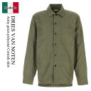 【数量限定・在庫限り・早い者勝ち!】 ドリス ヴァン ノッテン / Dries Van Noten Army Green Polyester Cornish S...