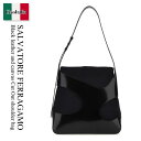 【数量限定・在庫限り・早い者勝ち!】 フェラガモ / かばん / カバン / Salvatore Ferragamo Black Leather And Can...