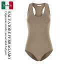 【数量限定・在庫限り・早い者勝ち!】 フェラガモ / Salvatore Ferragamo Stretch Viscose Blend Bodysuit / ...