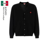 【数量限定・在庫限り・早い者勝ち!】 ケンゾー / Kenzo Black Wool Cardigan / FF65CA7593LB / FF65CA7593L...