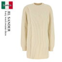 【数量限定・在庫限り・早い者勝ち!】 ジルサンダー / Jil Sander Ivory Wool Sweater Dress / J02GP0239J 147...