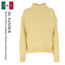 【数量限定・在庫限り・早い者勝ち!】 ジルサンダー / Jil Sander Pastel Yellow Cashmere Blend Oversize Swe...
