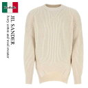 【数量限定・在庫限り・早い者勝ち!】 ジルサンダー / Jil Sander Ivory Cotton And Wool Sweater / J22GP0113...